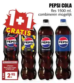 De Boerenschuur Pepsi cola aanbieding
