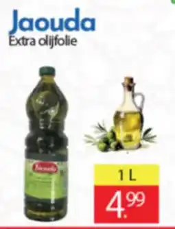 Tanger Markt Jaouda Extra olijfolie aanbieding