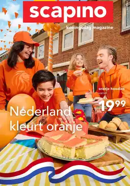 Scapino Oranje Hoodies aanbieding
