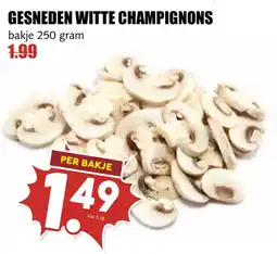 De Boerenschuur Gesneden witte champignons aanbieding