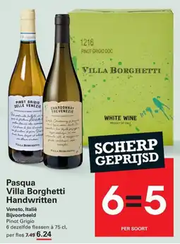 Sligro Pasqua Villa Borghetti Handwritten aanbieding