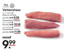 Sligro Varkenshaas aanbieding