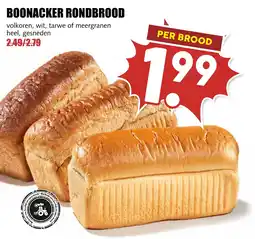 De Boerenschuur Boonacker rondbrood aanbieding