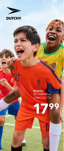 Scapino Dutchy NL Voetbalset aanbieding