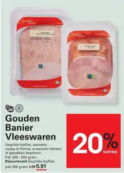 Sligro Gouden Banier Vleeswaren aanbieding