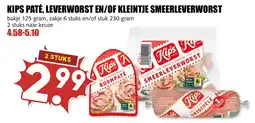 De Boerenschuur Kips paté, leverworst en/of kleintje smeerleverworst aanbieding