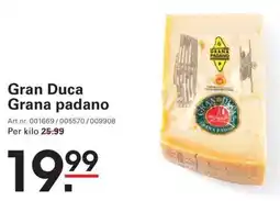 Sligro Gran Duca Grana padano aanbieding