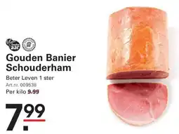 Sligro Gouden Banier Schouderham aanbieding