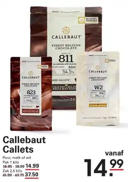 Sligro Callebaut Callets aanbieding