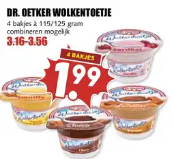 De Boerenschuur Dr. oetker wolkentoetje aanbieding