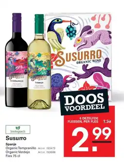 Sligro Susurro aanbieding