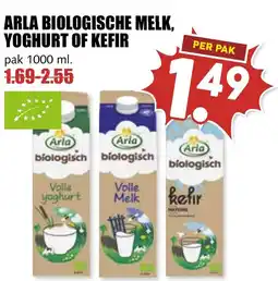 De Boerenschuur Arla biologische melk, yoghurt of kefir aanbieding
