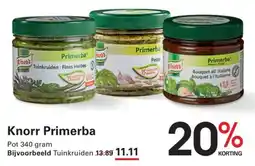 Sligro Knorr Primerba aanbieding