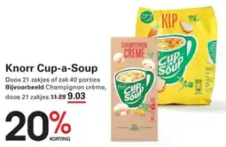 Sligro Knorr Cup-a-Soup aanbieding