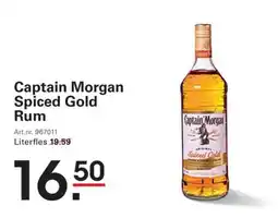 Sligro Captain Morgan Spiced Gold Rum aanbieding