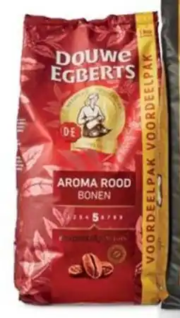 Sligro Douwe Egberts Espressobonen Aroma Rood aanbieding