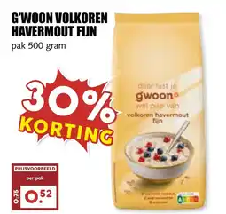 De Boerenschuur G'woon volkoren havermout fijn aanbieding