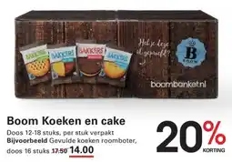 Sligro Boom Koeken en Cake aanbieding