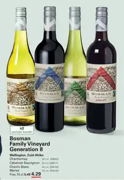 Sligro Bosman Family Vineyard Generation 8 aanbieding