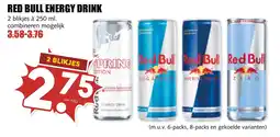 De Boerenschuur Red Bull Energy Drink aanbieding