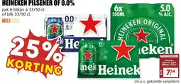 De Boerenschuur Heineken Pilsener of 0.0% aanbieding