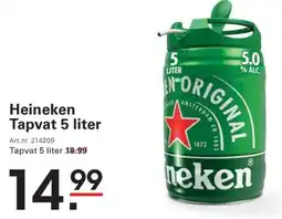 Sligro Heineken Tapvat aanbieding