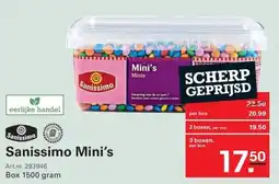 Sligro Sanissimo Mini's aanbieding