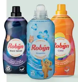 Sligro Robijn Vloeibaar Wasmiddel en Verzachter aanbieding