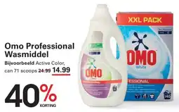 Sligro Omo Professional Wasmiddel aanbieding
