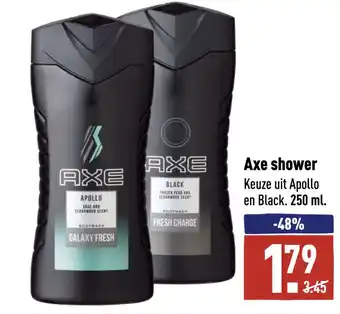 ALDI Axe shower aanbieding