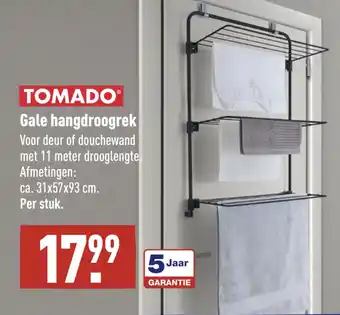 ALDI Tomado Gale Hangdroogrek aanbieding