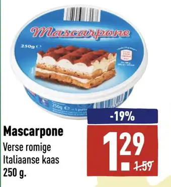 ALDI Mascarpone aanbieding