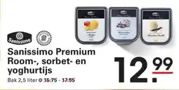 Sligro Sanissimo Premium Room, sorbet en yoghurtijs aanbieding