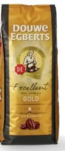 Sligro Douwe Egberts Espressobonen Excellnet Gold aanbieding