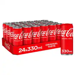 Jumbo Coca-Cola Original Taste 24 x 330 ML aanbieding