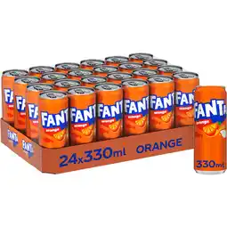 Jumbo Fanta Orange 24 x 330 ml aanbieding