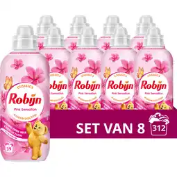 Jumbo Robijn Wasverzachter Summer Pink - 8 x 780ML aanbieding