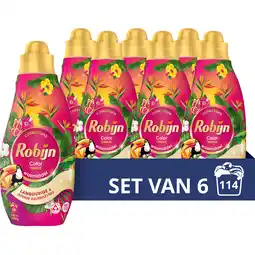 Jumbo Robijn Wasmiddel Tropical - 6 x 665ML aanbieding