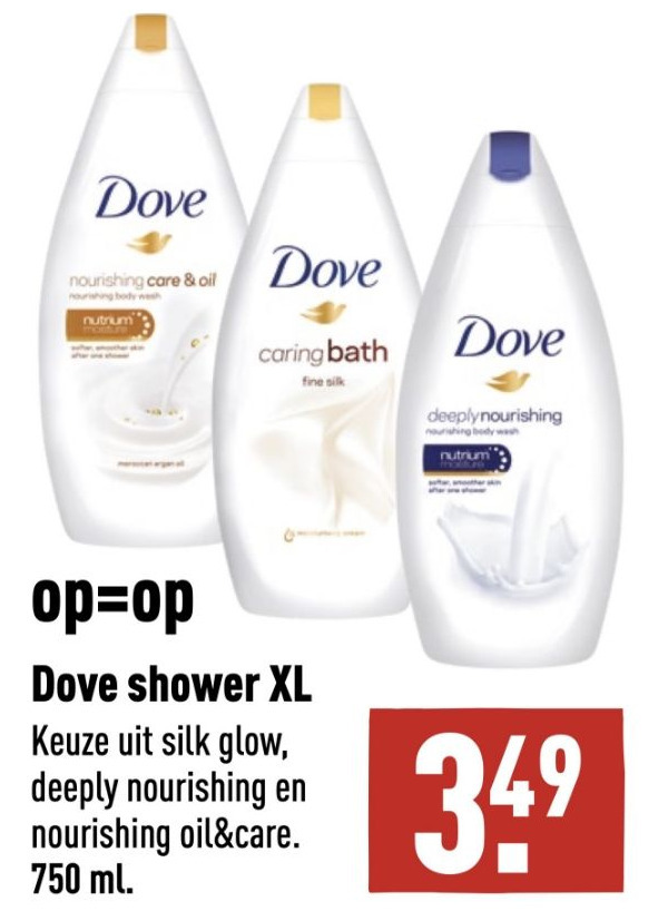 Dove shower XL aanbieding bij ALDI