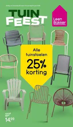 Leen Bakker Bekijk alle tuinstoelen [link] aanbieding