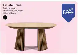 Leen Bakker Bekijk Eettafel Irene [link] aanbieding