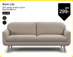 Leen Bakker Bekijk bank Lilly[link] aanbieding