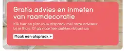 Leen Bakker Leen Bakker aan huis - maak nu een afspraak[link] aanbieding