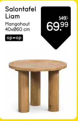 Leen Bakker Bekijk salontafel Liam[link] aanbieding