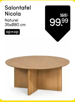 Leen Bakker Bekijk salontafel Nicola[link] aanbieding