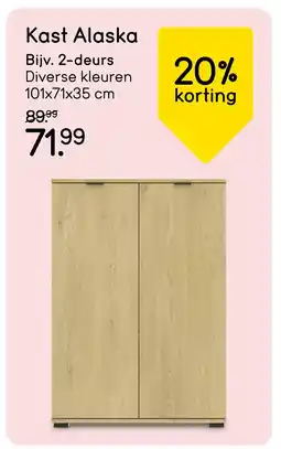 Leen Bakker Bekijk Kast Alaska [link] aanbieding