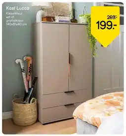 Leen Bakker Bekijk Kast Lucca [link] aanbieding
