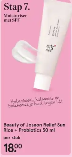 Etos Beauty of Joseon Relief Sun Rice + Probiotics aanbieding