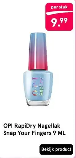 Etos OPI RapiDry Nagellak Snap Your Fingers aanbieding