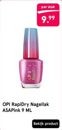Etos OPI RapiDry Nagellak ASAPink aanbieding